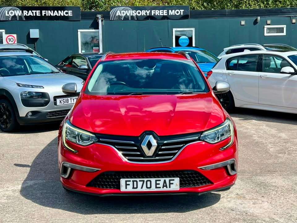 A 2020 RENAULT MEGANE 1.3 TCe GT Line Sport Tourer 5dr Petrol Manual Euro 6 (s/s) (140 ps) A 2020 RENAULT MEGANE 1.3 TCe GT Line Sport Tourer 5dr Petrol Manual Euro 6 (s/s) (140 ps)