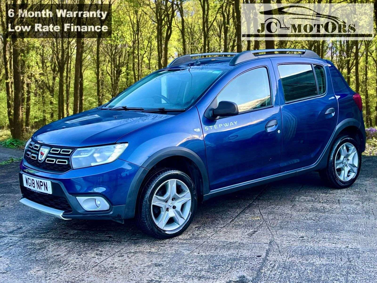 A 2018 DACIA SANDERO STEPWAY 1.5 dCi Laureate Hatchback 5dr Diesel Manual Euro 6 (s/s) (90 ps) A 2018 DACIA SANDERO STEPWAY 1.5 dCi Laureate Hatchback 5dr Diesel Manual Euro 6 (s/s) (90 ps)