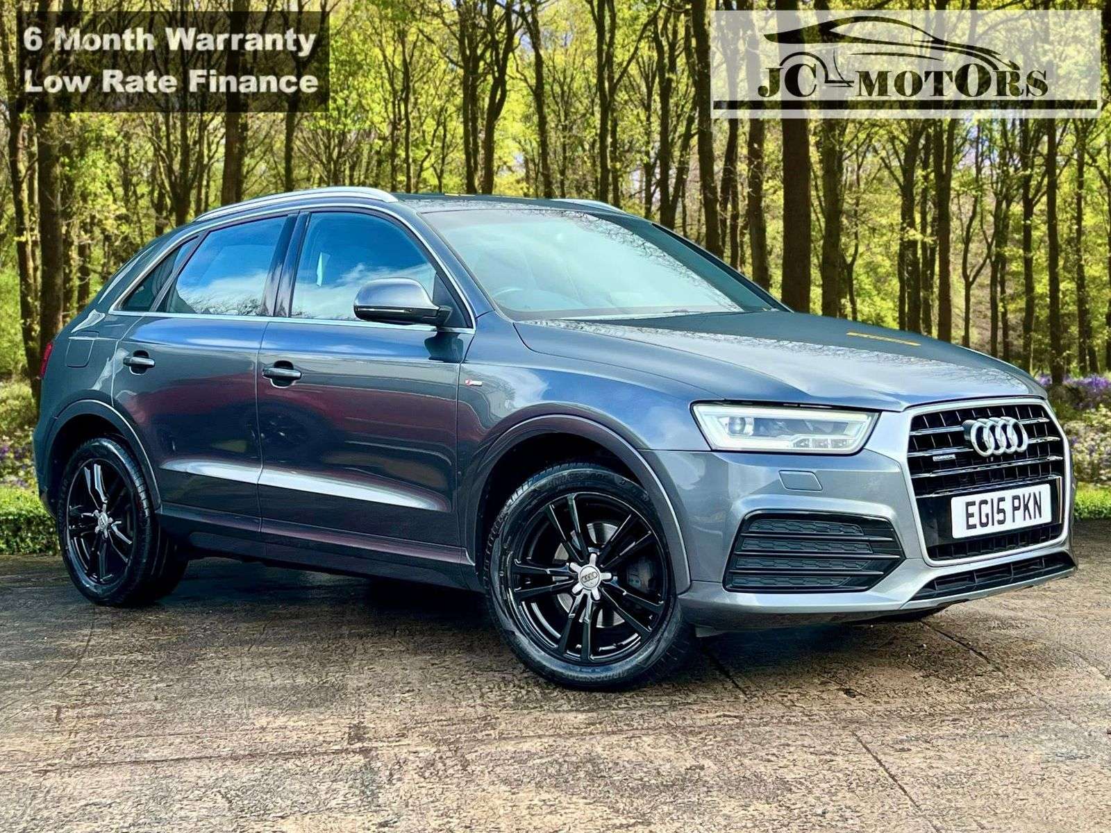 A 2015 AUDI Q3 2.0 TDI S line SUV 5dr Diesel S Tronic quattro Euro 6 (s/s) (150 ps) A 2015 AUDI Q3 2.0 TDI S line SUV 5dr Diesel S Tronic quattro Euro 6 (s/s) (150 ps)