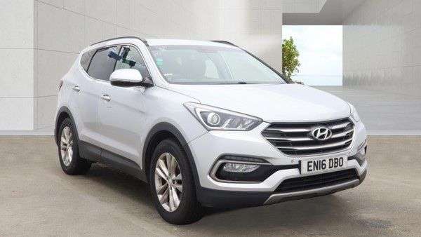 A 2016 HYUNDAI SANTA FE 2.2 CRDi Blue Drive Premium SUV 5dr Diesel Auto 4WD Euro 6 (s/s) (200 ps) A 2016 HYUNDAI SANTA FE 2.2 CRDi Blue Drive Premium SUV 5dr Diesel Auto 4WD Euro 6 (s/s) (200 ps)