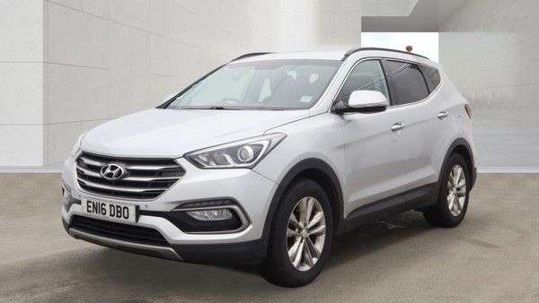 A 2016 HYUNDAI SANTA FE 2.2 CRDi Blue Drive Premium SUV 5dr Diesel Auto 4WD Euro 6 (s/s) (200 ps) A 2016 HYUNDAI SANTA FE 2.2 CRDi Blue Drive Premium SUV 5dr Diesel Auto 4WD Euro 6 (s/s) (200 ps)