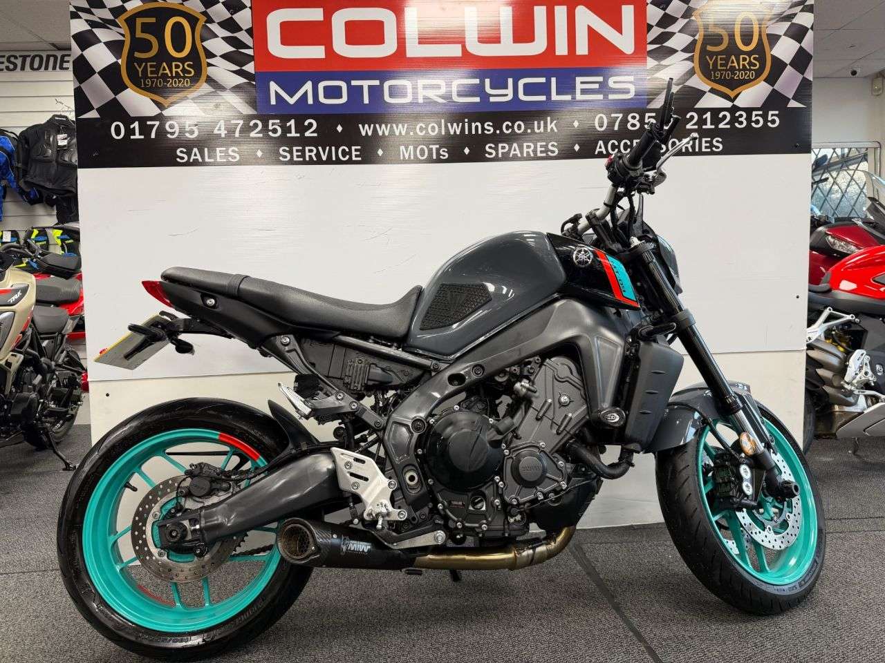 A 2023 YAMAHA MT-09 900 Hyper-naked Petrol Manual Euro 5 (119 ps) A 2023 YAMAHA MT-09 900 Hyper-naked Petrol Manual Euro 5 (119 ps)