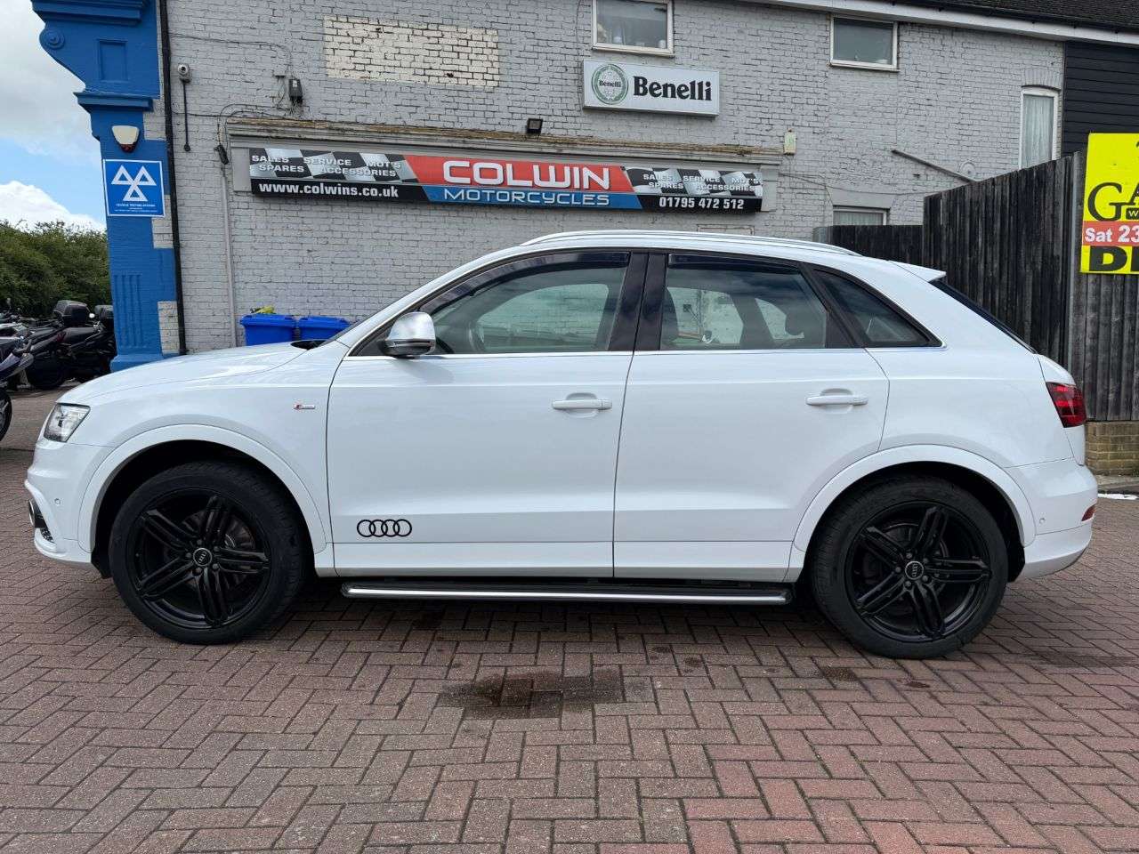 A 2012 AUDI Q3 2.0 TDI S line SUV 5dr Diesel S Tronic quattro Euro 5 (s/s) (177 ps) A 2012 AUDI Q3 2.0 TDI S line SUV 5dr Diesel S Tronic quattro Euro 5 (s/s) (177 ps)