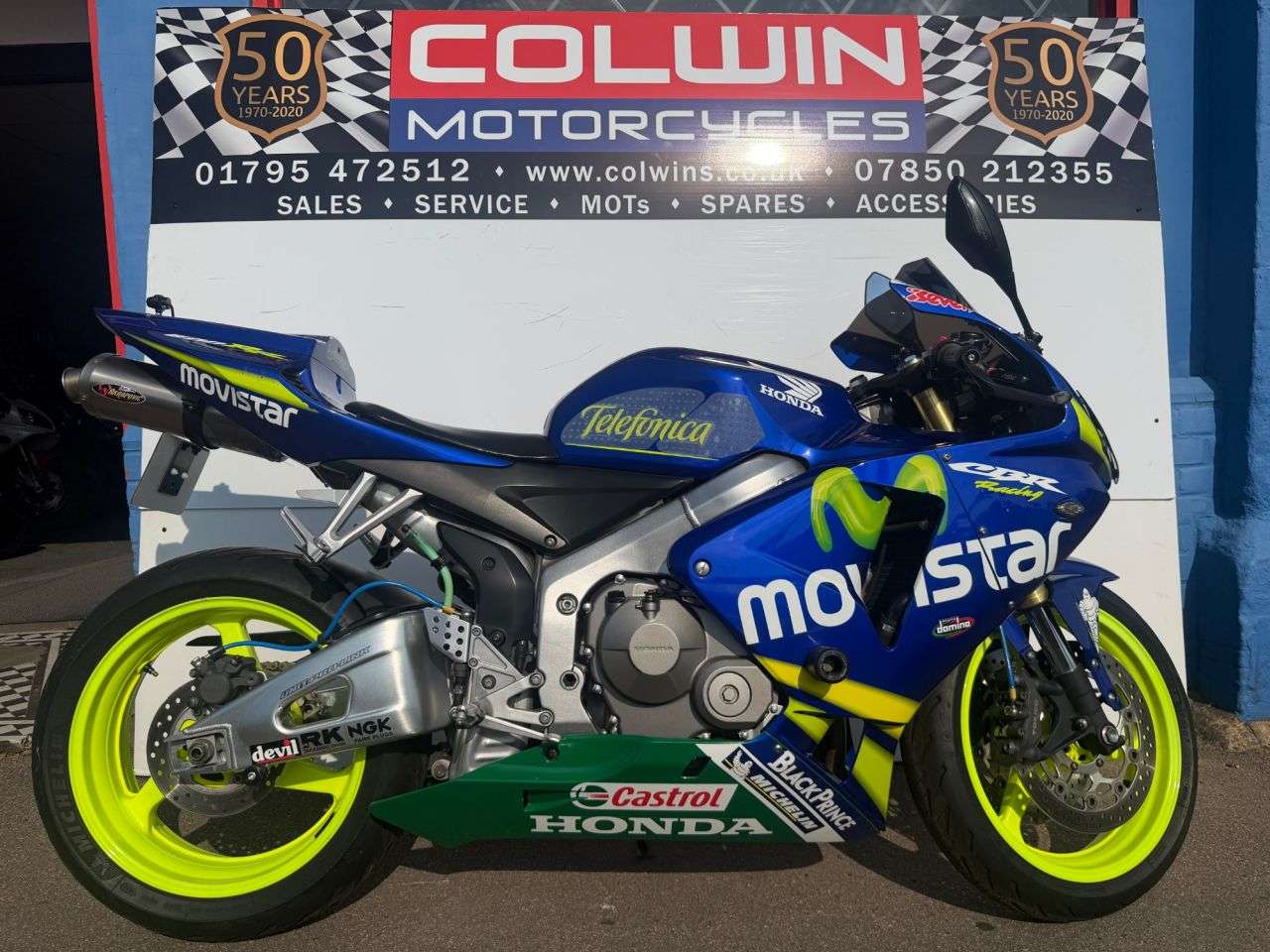 A 2008 HONDA CBR600RR 599cc A 2008 HONDA CBR600RR 599cc