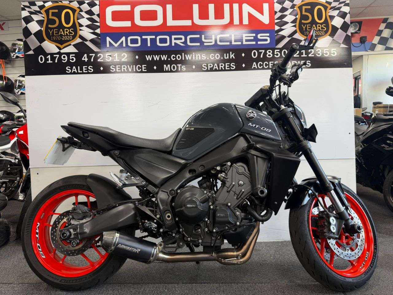 A 2021 YAMAHA MT-09 900 Hyper-naked Petrol Manual Euro 5 (119 ps) A 2021 YAMAHA MT-09 900 Hyper-naked Petrol Manual Euro 5 (119 ps)