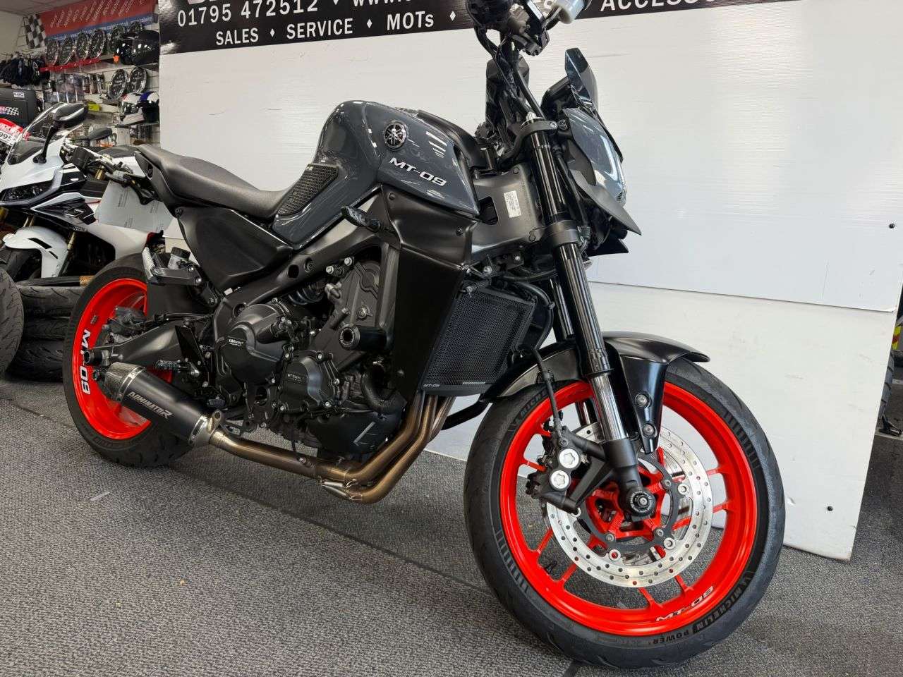 A 2021 YAMAHA MT-09 900 Hyper-naked Petrol Manual Euro 5 (119 ps) A 2021 YAMAHA MT-09 900 Hyper-naked Petrol Manual Euro 5 (119 ps)