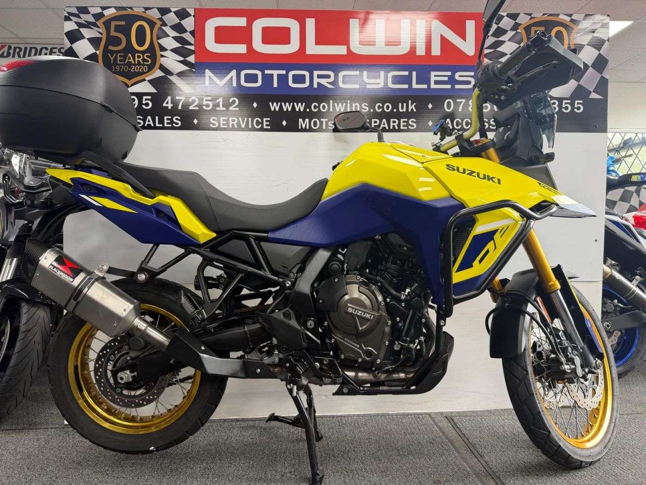 A 2023 SUZUKI V-STROM 800 800 DE Adventure Petrol Manual Euro 5 (84 ps) A 2023 SUZUKI V-STROM 800 800 DE Adventure Petrol Manual Euro 5 (84 ps)