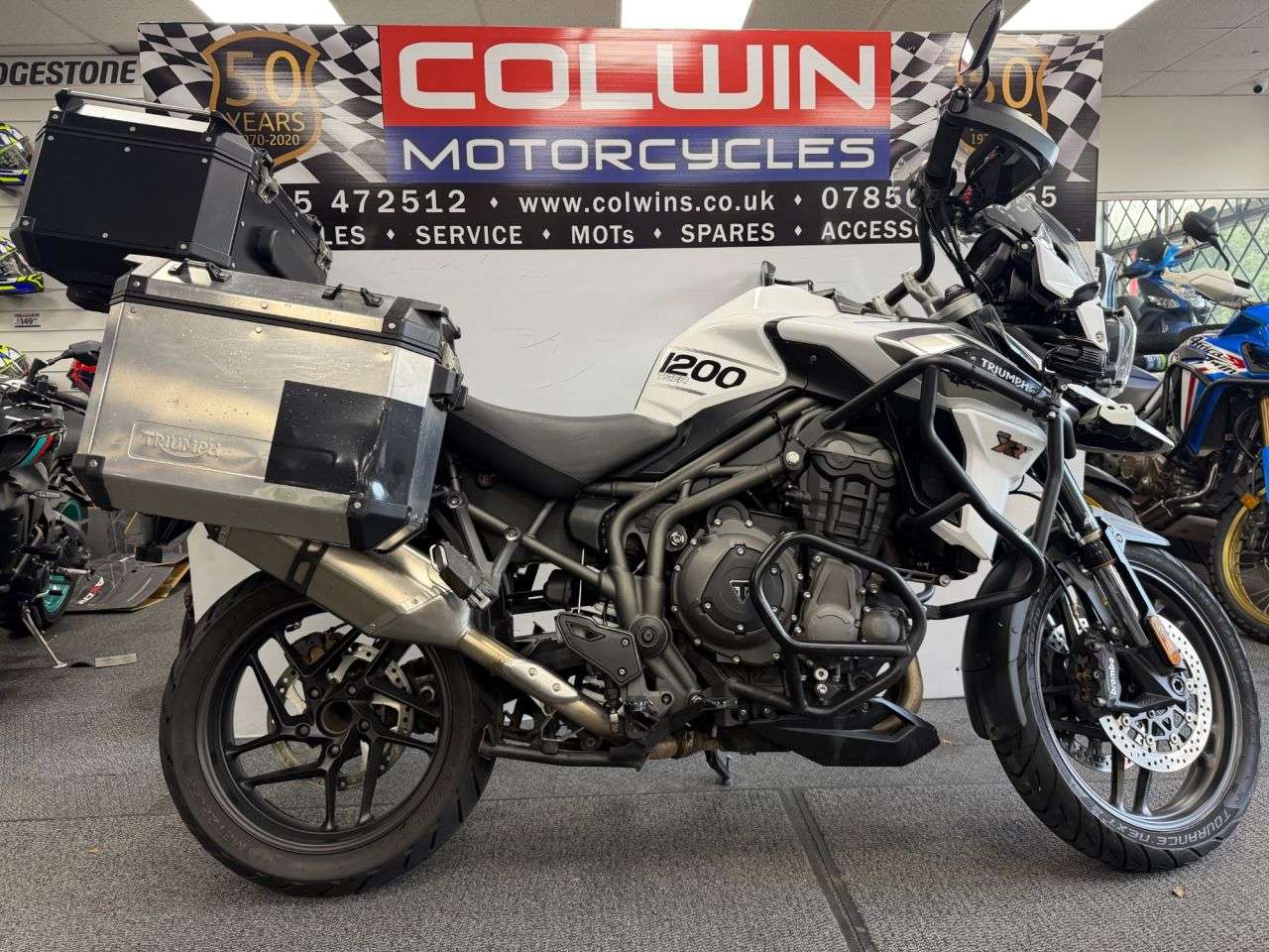 A 2019 TRIUMPH TIGER 1200 1200 XRT Adventure Petrol Manual Euro 4 (141 ps) A 2019 TRIUMPH TIGER 1200 1200 XRT Adventure Petrol Manual Euro 4 (141 ps)