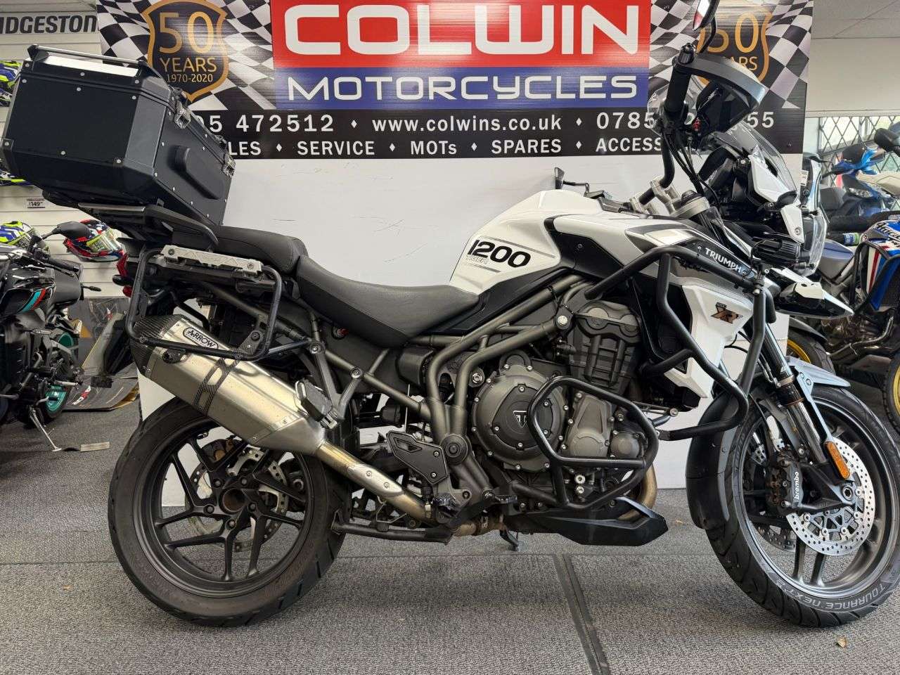 A 2019 TRIUMPH TIGER 1200 1200 XRT Adventure Petrol Manual Euro 4 (141 ps) A 2019 TRIUMPH TIGER 1200 1200 XRT Adventure Petrol Manual Euro 4 (141 ps)