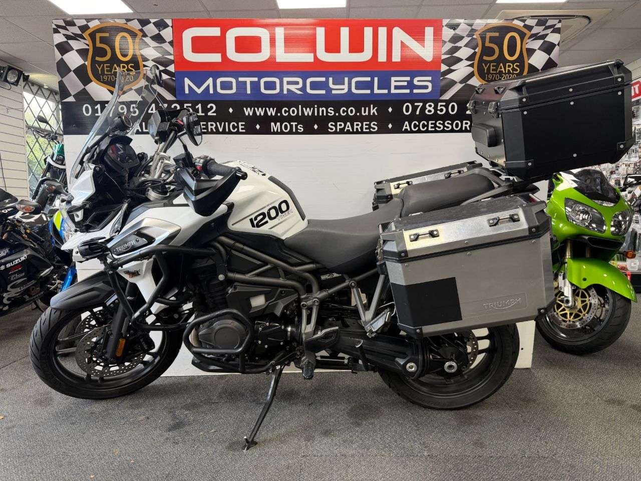A 2019 TRIUMPH TIGER 1200 1200 XRT Adventure Petrol Manual Euro 4 (141 ps) A 2019 TRIUMPH TIGER 1200 1200 XRT Adventure Petrol Manual Euro 4 (141 ps)
