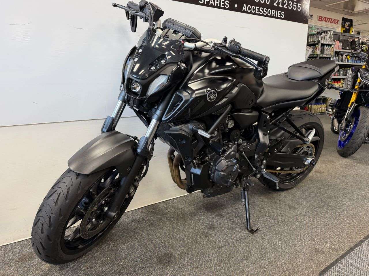 A 2023 YAMAHA MT-07 700 ABS Hyper-naked Petrol Manual Euro 5 (73 ps) A 2023 YAMAHA MT-07 700 ABS Hyper-naked Petrol Manual Euro 5 (73 ps)