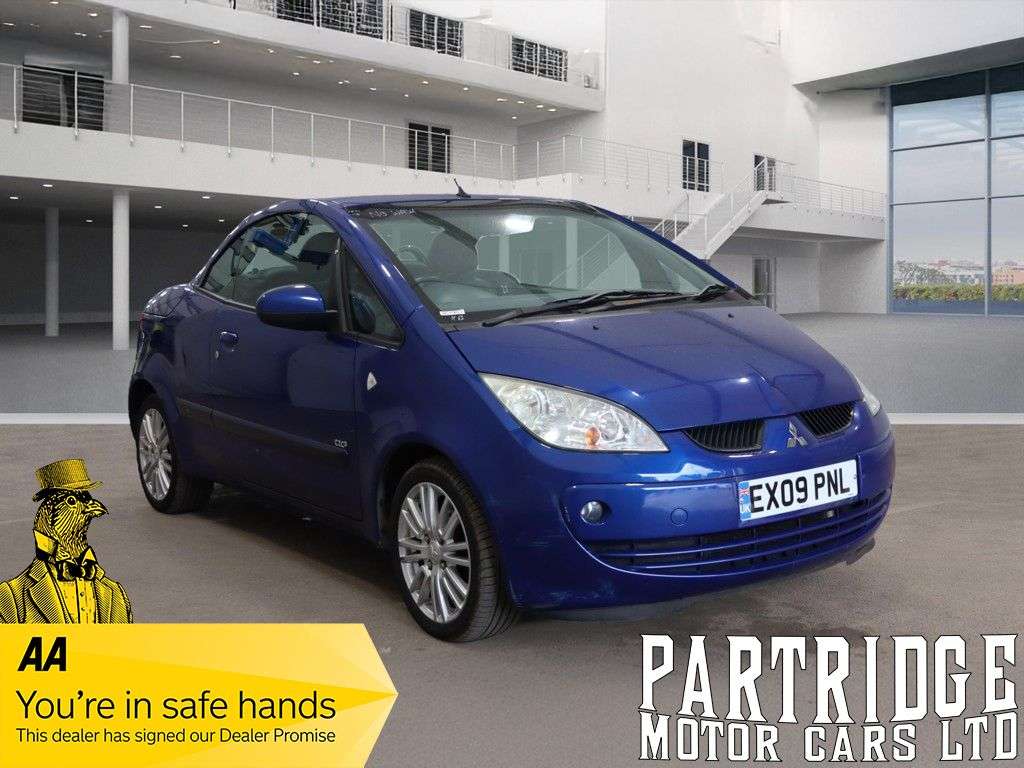 A 2009 MITSUBISHI COLT CABRIOLET 1.5 CZC3 Convertible 2dr Petrol Manual (157 g/km, 107 bhp) AIR CON, PARKING A 2009 MITSUBISHI COLT CABRIOLET 1.5 CZC3 Convertible 2dr Petrol Manual (157 g/km, 107 bhp) AIR CON, PARKING