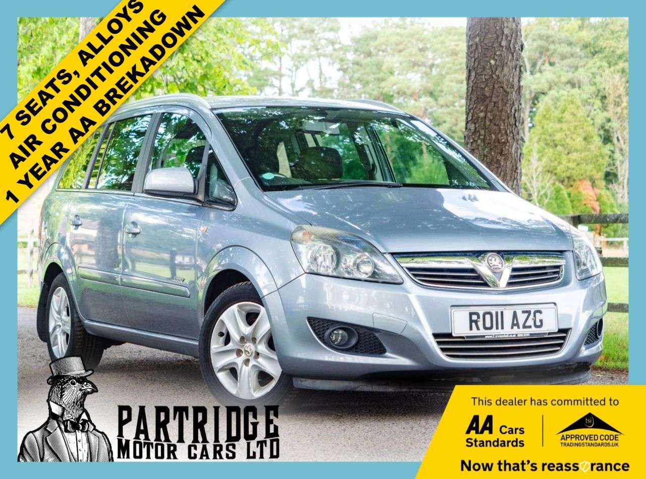 2011 VAUXHALL ZAFIRA 2011 VAUXHALL ZAFIRA