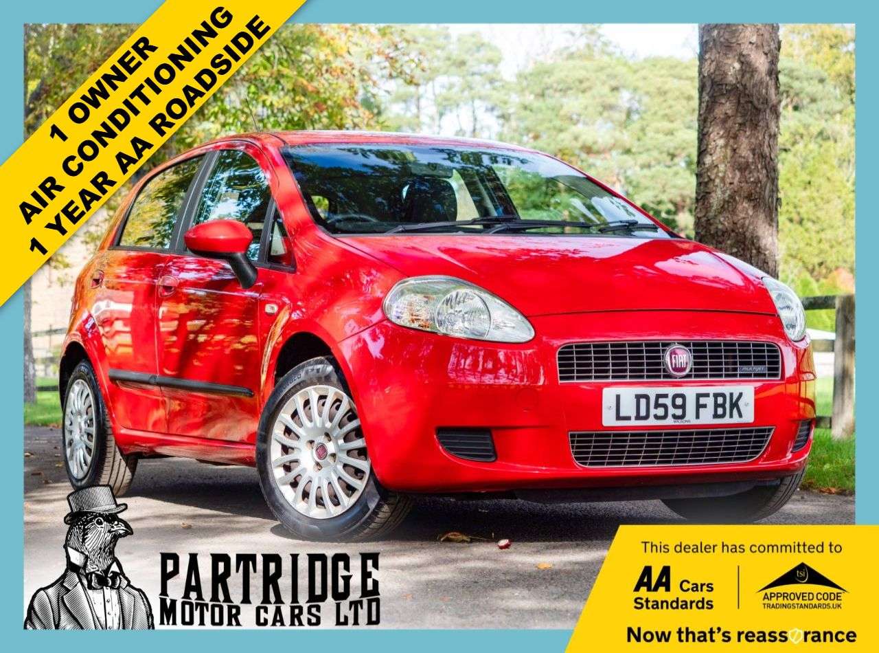 A 2009 FIAT GRANDE PUNTO 1.3 MultiJet Dynamic Hatchback 5dr Diesel Manual Euro 4 (75 bhp) 1 OWNER, L A 2009 FIAT GRANDE PUNTO 1.3 MultiJet Dynamic Hatchback 5dr Diesel Manual Euro 4 (75 bhp) 1 OWNER, L