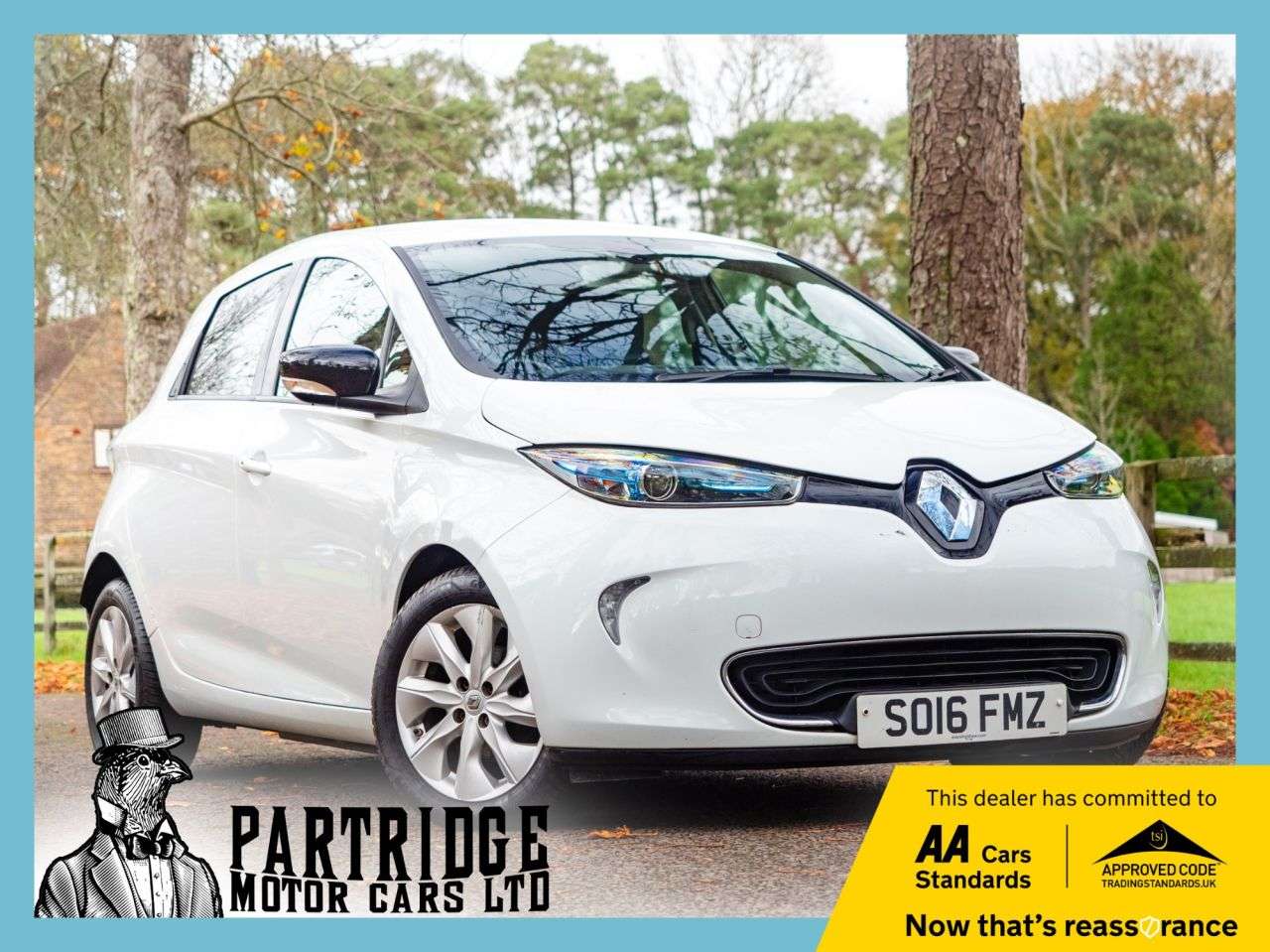 2016 RENAULT ZOE 2016 RENAULT ZOE