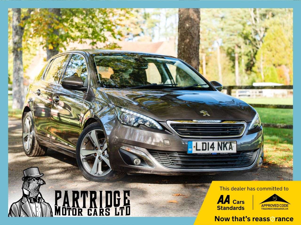 A 2014 PEUGEOT 308 1.2 e-THP PureTech Allure Hatchback 5dr Petrol Manual Euro 6 (s/s) (130 ps) A 2014 PEUGEOT 308 1.2 e-THP PureTech Allure Hatchback 5dr Petrol Manual Euro 6 (s/s) (130 ps)