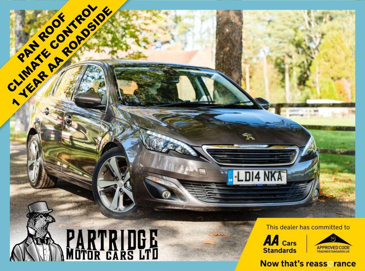 A 2014 PEUGEOT 308 1.2 e-THP PureTech Allure Hatchback 5dr Petrol Manual Euro 6 (s/s) (130 ps) A 2014 PEUGEOT 308 1.2 e-THP PureTech Allure Hatchback 5dr Petrol Manual Euro 6 (s/s) (130 ps)