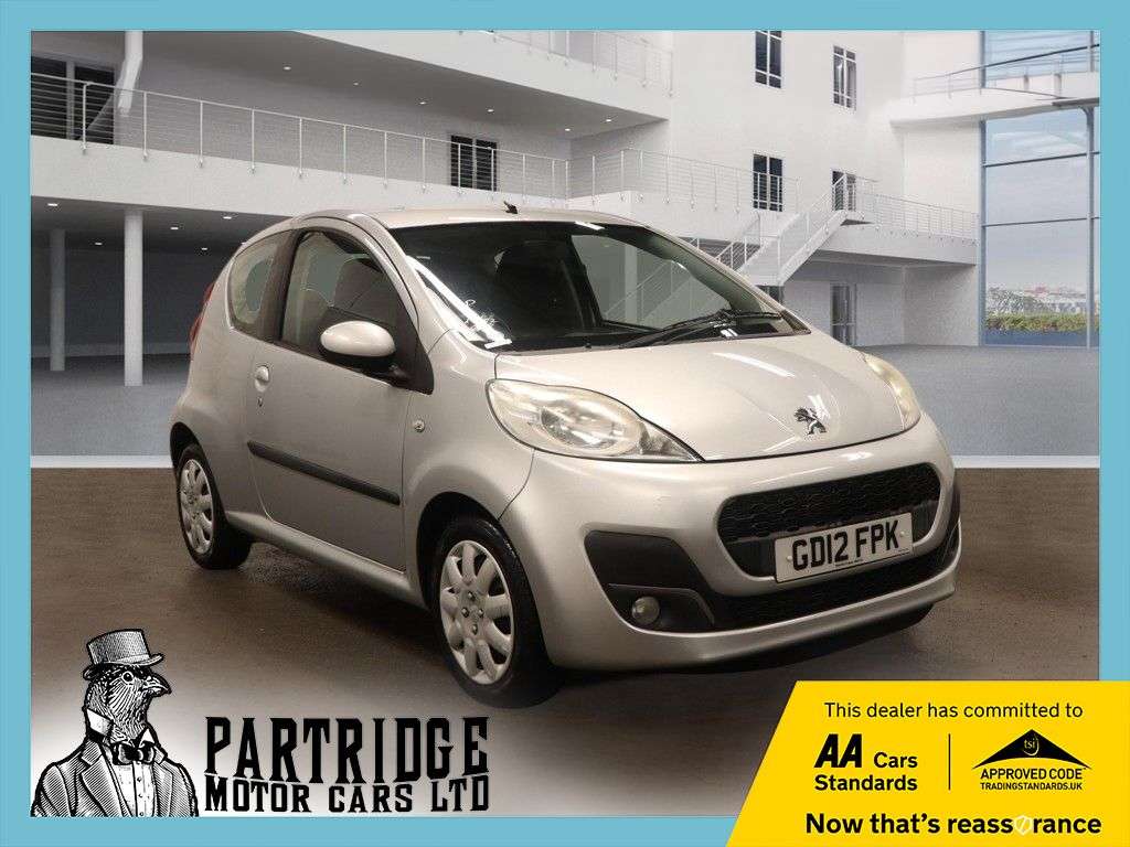 A 2012 PEUGEOT 107 1.0 12V Active Hatchback 3dr Petrol Manual Euro 5 (68 ps) LOW MILES, AIR CO A 2012 PEUGEOT 107 1.0 12V Active Hatchback 3dr Petrol Manual Euro 5 (68 ps) LOW MILES, AIR CO
