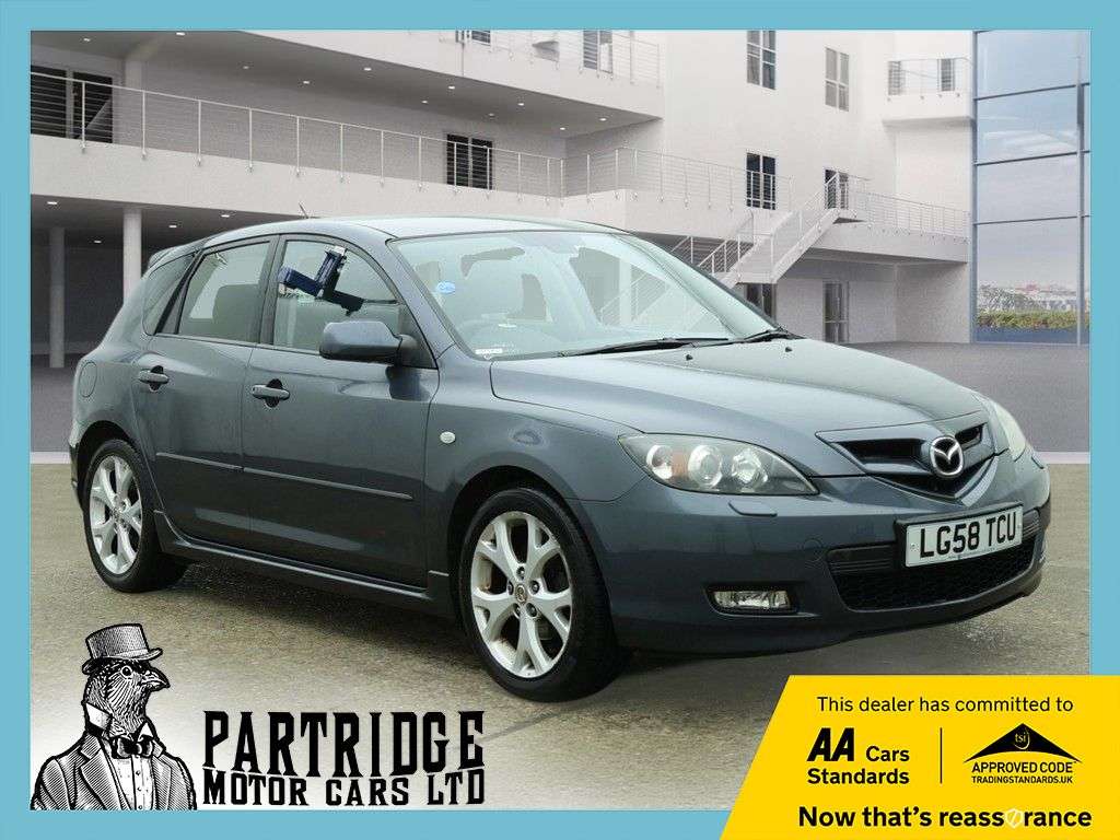 A 2008 MAZDA MAZDA3 1.6 Sport Hatchback 5dr Petrol Manual (162 g/km, 103 bhp) PARKING SNSRS, CL A 2008 MAZDA MAZDA3 1.6 Sport Hatchback 5dr Petrol Manual (162 g/km, 103 bhp) PARKING SNSRS, CL