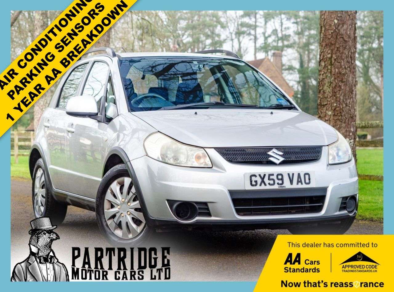 A 2009 SUZUKI SX4 1.6 16V GL SUV 5dr Petrol Manual Euro 4 (106 ps) AIR CON, PARKING SNSRS, 2 A 2009 SUZUKI SX4 1.6 16V GL SUV 5dr Petrol Manual Euro 4 (106 ps) AIR CON, PARKING SNSRS, 2