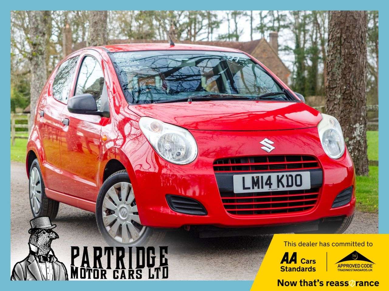 A 2014 SUZUKI ALTO 1.0 12V SZ3 Hatchback 5dr Petrol Manual Euro 5 (68 ps) LOW MILES, AIR CON, A 2014 SUZUKI ALTO 1.0 12V SZ3 Hatchback 5dr Petrol Manual Euro 5 (68 ps) LOW MILES, AIR CON,