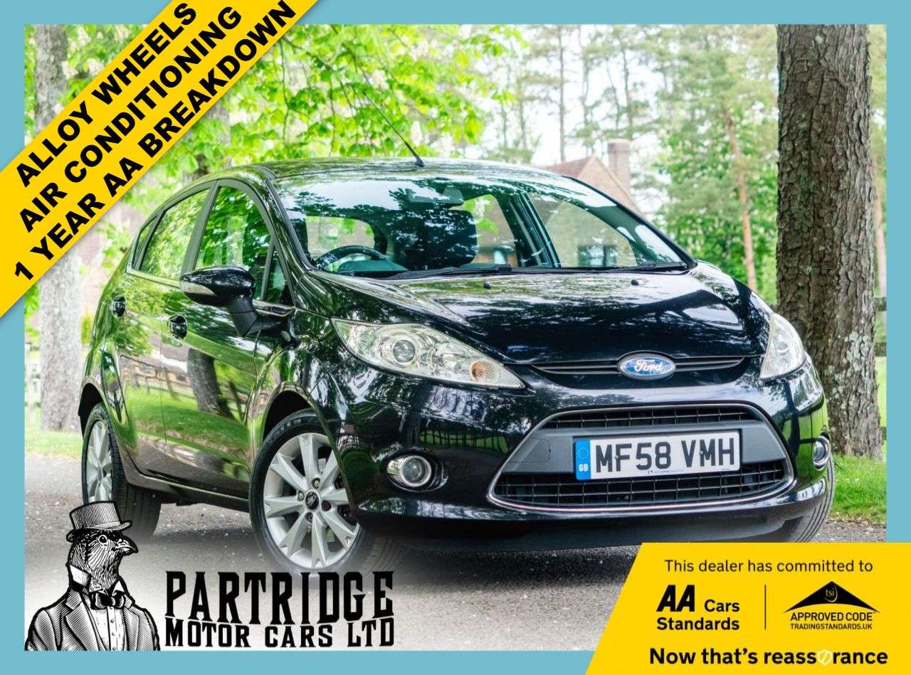 A 2008 FORD FIESTA 1.25 Zetec Hatchback 5dr Petrol Manual (133 g/km, 81 bhp) AIR CON, ALLOYS, A 2008 FORD FIESTA 1.25 Zetec Hatchback 5dr Petrol Manual (133 g/km, 81 bhp) AIR CON, ALLOYS,