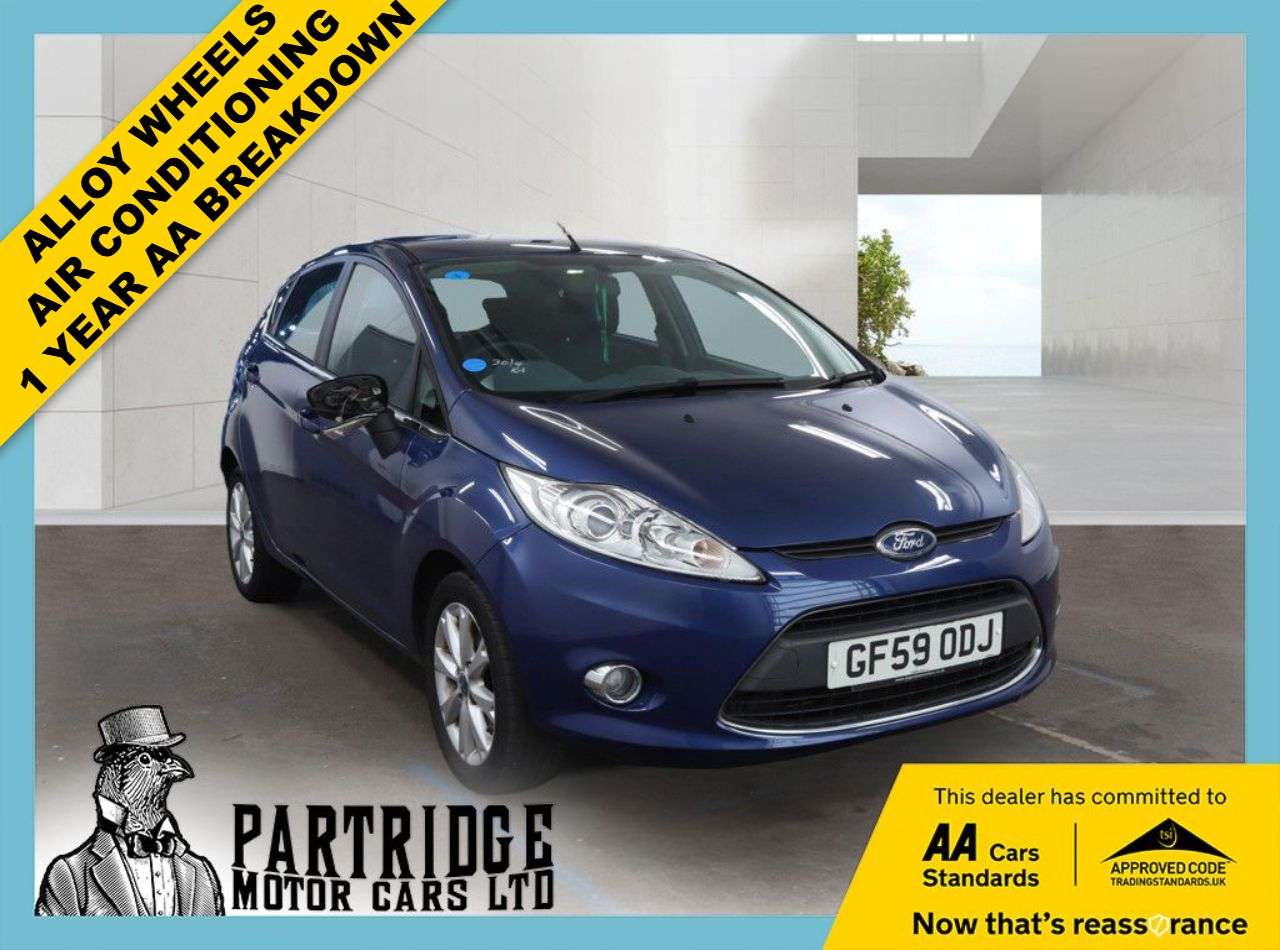 A 2009 FORD FIESTA 1.4 Zetec Hatchback 5dr Petrol Manual (133 g/km, 94 bhp) AIR CON, ALLOYS, C A 2009 FORD FIESTA 1.4 Zetec Hatchback 5dr Petrol Manual (133 g/km, 94 bhp) AIR CON, ALLOYS, C
