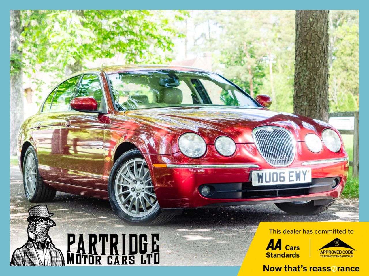 A 2006 JAGUAR S-TYPE 2.7D V6 SE Saloon 4dr Diesel Automatic (208 g/km, 206 bhp) AIR CON, PARKING A 2006 JAGUAR S-TYPE 2.7D V6 SE Saloon 4dr Diesel Automatic (208 g/km, 206 bhp) AIR CON, PARKING