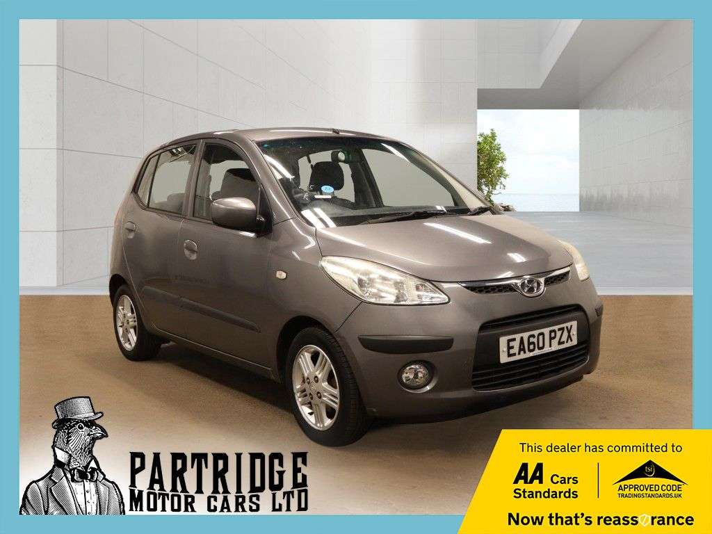 A 2010 HYUNDAI I10 1.2 Comfort Hatchback 5dr Petrol Manual Euro 4 (77 bhp) AIR CON, ALLOYS, EL A 2010 HYUNDAI I10 1.2 Comfort Hatchback 5dr Petrol Manual Euro 4 (77 bhp) AIR CON, ALLOYS, EL