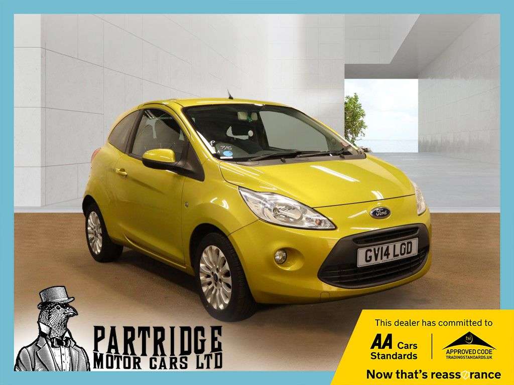 A 2014 FORD KA 1.2 Zetec Hatchback 3dr Petrol Manual Euro 5 (s/s) (69 ps) AIR CON, ALLOYS, A 2014 FORD KA 1.2 Zetec Hatchback 3dr Petrol Manual Euro 5 (s/s) (69 ps) AIR CON, ALLOYS,