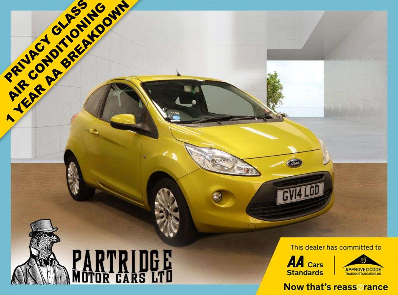 A 2014 FORD KA 1.2 Zetec Hatchback 3dr Petrol Manual Euro 5 (s/s) (69 ps) AIR CON, ALLOYS, A 2014 FORD KA 1.2 Zetec Hatchback 3dr Petrol Manual Euro 5 (s/s) (69 ps) AIR CON, ALLOYS,