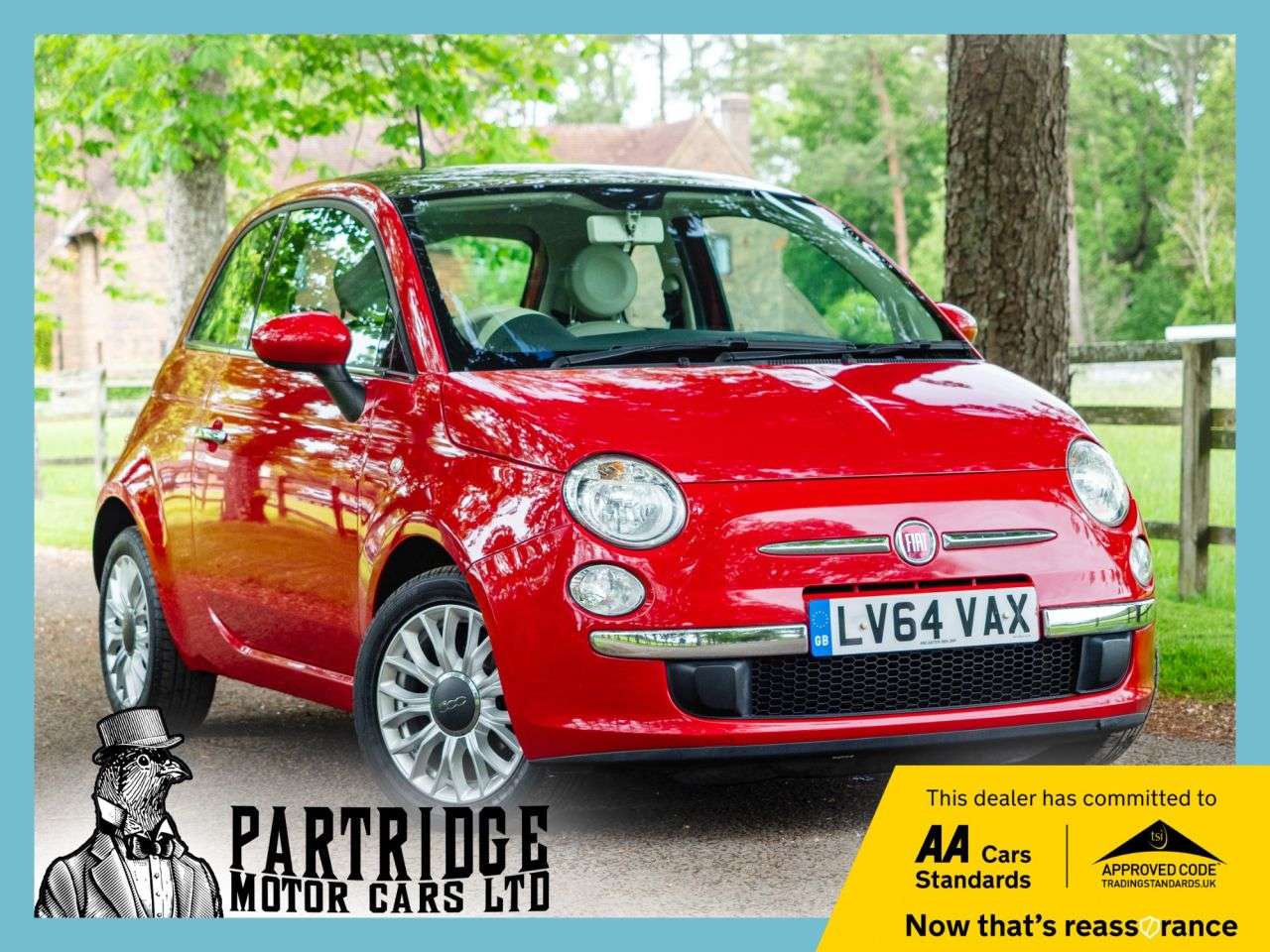 A 2014 FIAT 500 1.2 Lounge Hatchback 3dr Petrol Manual Euro 6 (s/s) (69 bhp) A 2014 FIAT 500 1.2 Lounge Hatchback 3dr Petrol Manual Euro 6 (s/s) (69 bhp)