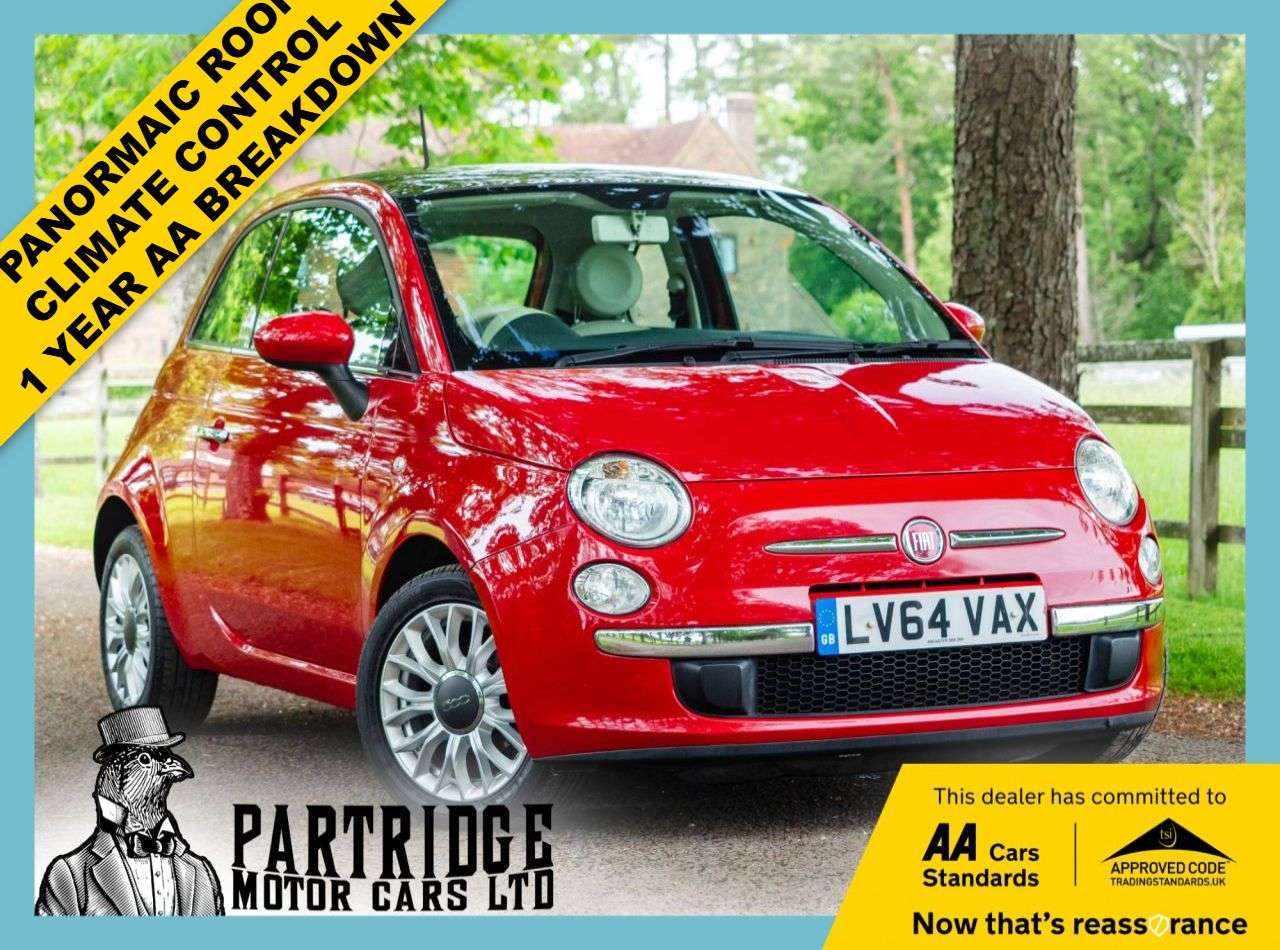 A 2014 FIAT 500 1.2 Lounge Hatchback 3dr Petrol Manual Euro 6 (s/s) (69 bhp) A 2014 FIAT 500 1.2 Lounge Hatchback 3dr Petrol Manual Euro 6 (s/s) (69 bhp)