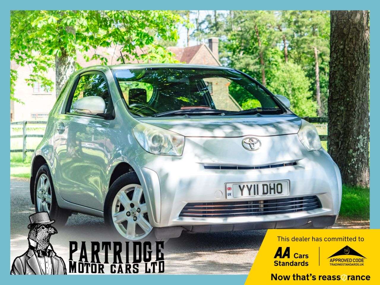 A 2011 TOYOTA IQ 1.0 VVT-i Hatchback 3dr Petrol Manual Euro 5 (68 ps) LOW MILES, ALLOYS, AIR A 2011 TOYOTA IQ 1.0 VVT-i Hatchback 3dr Petrol Manual Euro 5 (68 ps) LOW MILES, ALLOYS, AIR