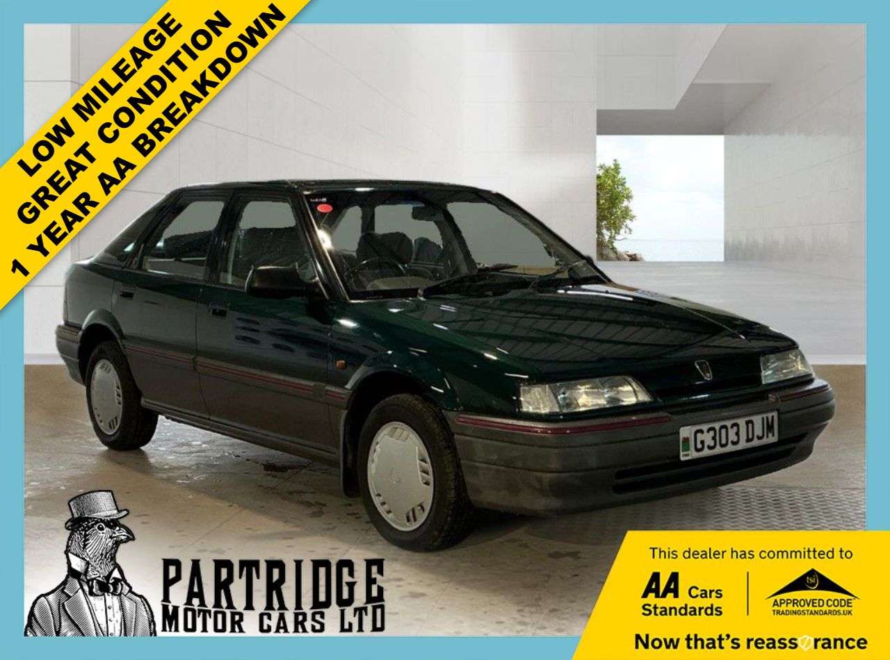 A 1990 ROVER 200 1.6L 5d AUTO 114 BHP LOW MILES, GREAT CONDITION A 1990 ROVER 200 1.6L 5d AUTO 114 BHP LOW MILES, GREAT CONDITION