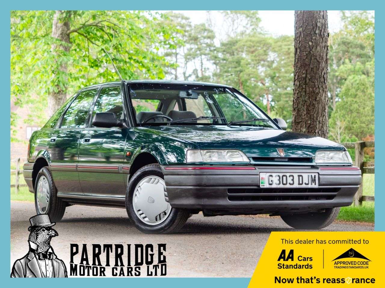 A 1990 ROVER 200 1.6L 5d AUTO 114 BHP LOW MILES, GREAT CONDITION A 1990 ROVER 200 1.6L 5d AUTO 114 BHP LOW MILES, GREAT CONDITION