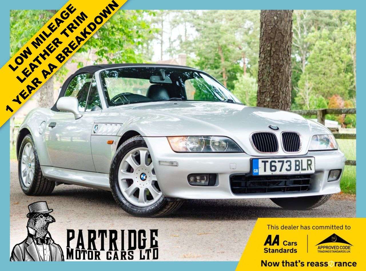A 1999 BMW Z3 2.0i Roadster 2dr Petrol Automatic (237 g/km, 150 bhp) AIR CON, ALLOYS, LEA A 1999 BMW Z3 2.0i Roadster 2dr Petrol Automatic (237 g/km, 150 bhp) AIR CON, ALLOYS, LEA