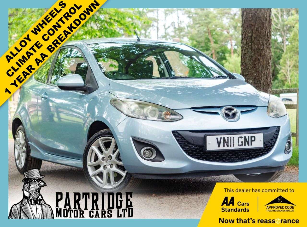 A 2011 MAZDA MAZDA2 1.5 Sport Hatchback 3dr Petrol Manual Euro 5 (102 ps) CLIMATE CTRL, ALLOYS, A 2011 MAZDA MAZDA2 1.5 Sport Hatchback 3dr Petrol Manual Euro 5 (102 ps) CLIMATE CTRL, ALLOYS,