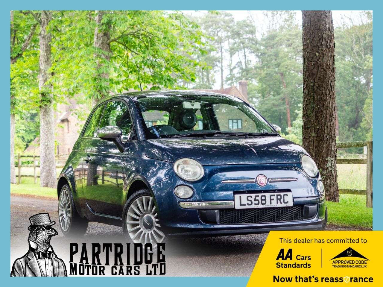 A 2008 FIAT 500 LOUNGE A 2008 FIAT 500 LOUNGE