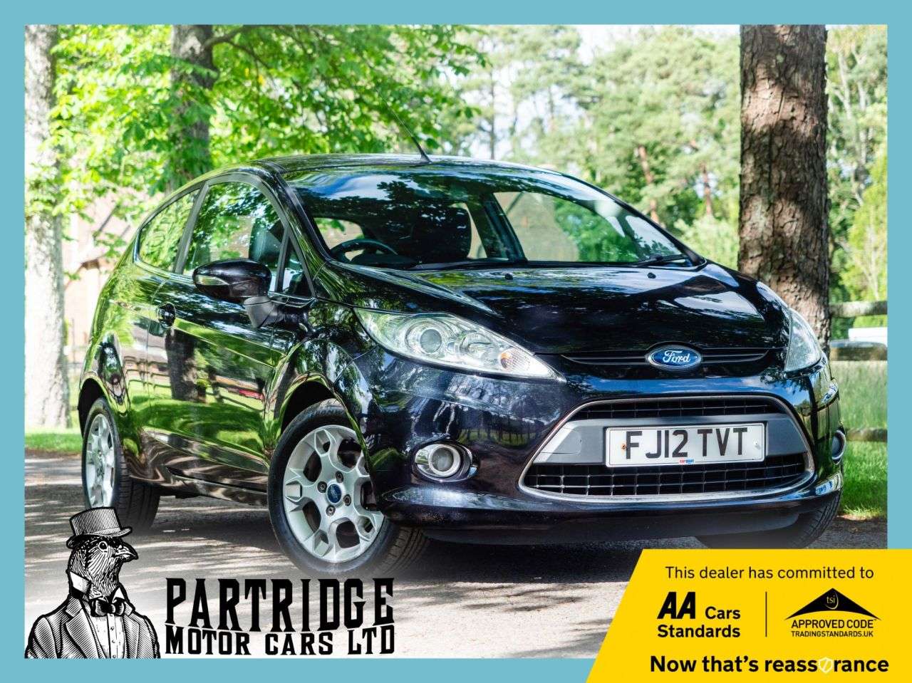 A 2012 FORD FIESTA 1.25 Zetec Hatchback 3dr Petrol Manual (129 g/km, 81 bhp) AIR CON, ALLOYS, A 2012 FORD FIESTA 1.25 Zetec Hatchback 3dr Petrol Manual (129 g/km, 81 bhp) AIR CON, ALLOYS,