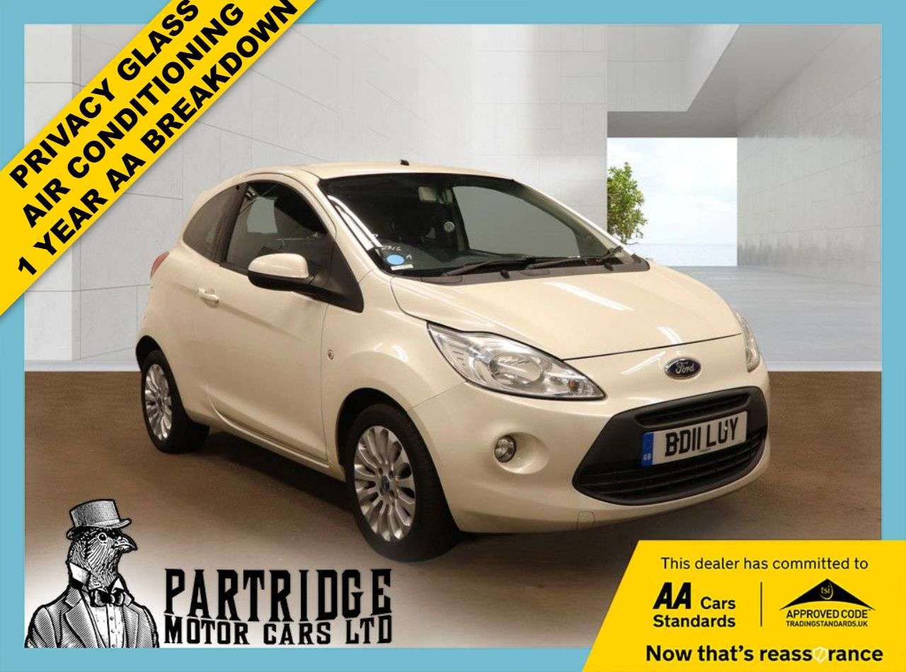 A 2011 FORD KA 1.2 Zetec Hatchback 3dr Petrol Manual Euro 5 (s/s) (69 ps) AIR CON, ALLOYS, A 2011 FORD KA 1.2 Zetec Hatchback 3dr Petrol Manual Euro 5 (s/s) (69 ps) AIR CON, ALLOYS,