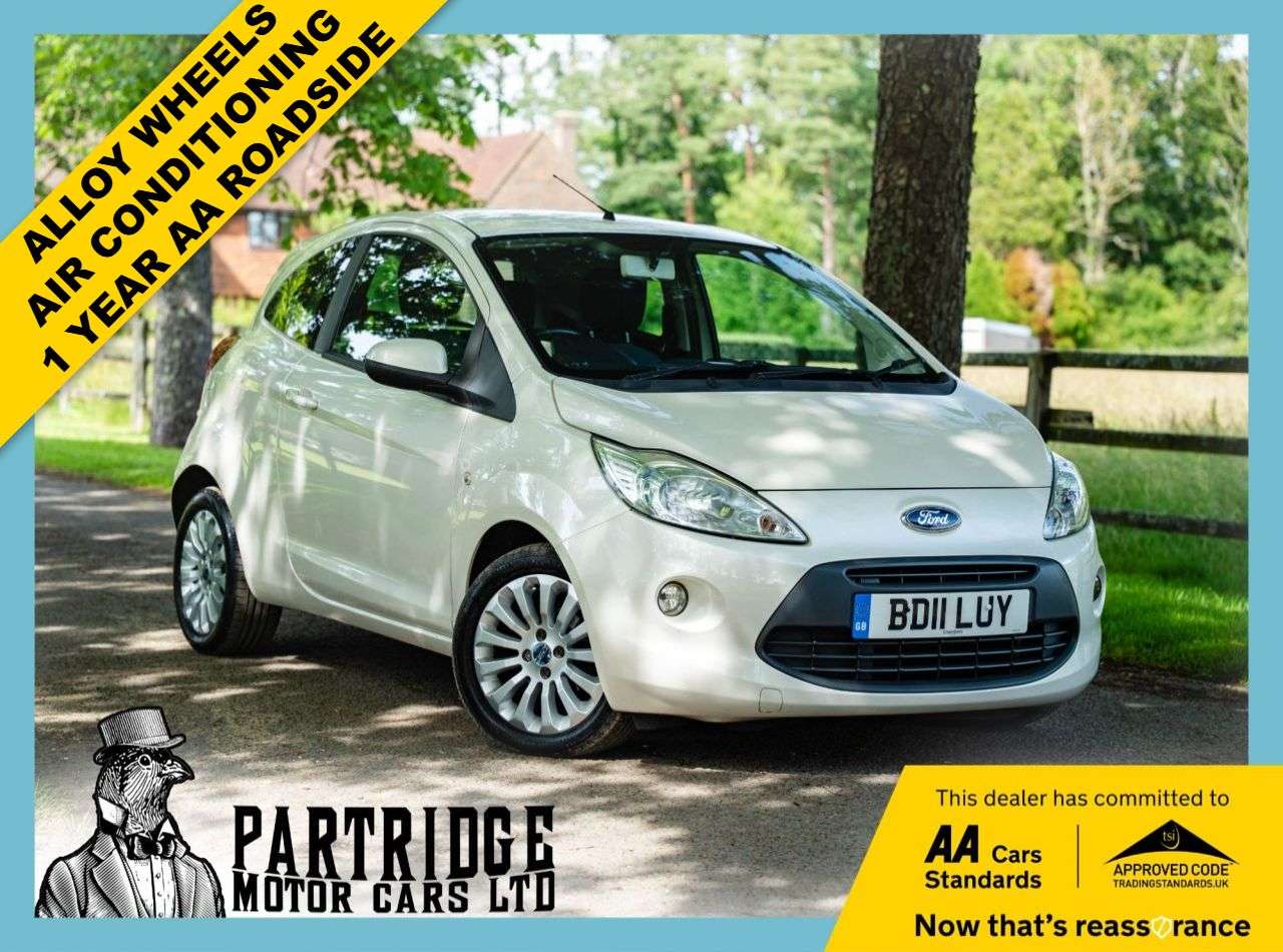 A 2011 FORD KA 1.2 Zetec Hatchback 3dr Petrol Manual Euro 5 (s/s) (69 ps) AIR CON, ALLOYS, A 2011 FORD KA 1.2 Zetec Hatchback 3dr Petrol Manual Euro 5 (s/s) (69 ps) AIR CON, ALLOYS,