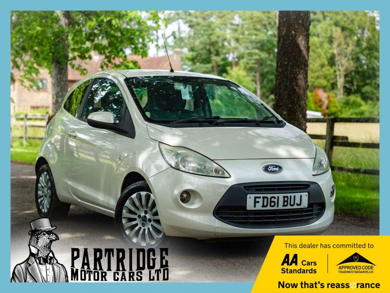 A 2011 FORD KA 1.2 Zetec Hatchback 3dr Petrol Manual Euro 5 (s/s) (69 ps) AIR CON, LOW MIL A 2011 FORD KA 1.2 Zetec Hatchback 3dr Petrol Manual Euro 5 (s/s) (69 ps) AIR CON, LOW MIL