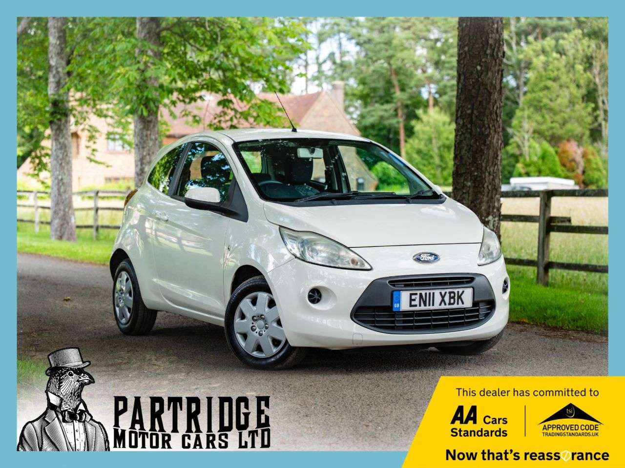 A 2011 FORD KA 1.2 Edge Hatchback 3dr Petrol Manual Euro 5 (s/s) (69 ps) LOW MILES, AIR CO A 2011 FORD KA 1.2 Edge Hatchback 3dr Petrol Manual Euro 5 (s/s) (69 ps) LOW MILES, AIR CO