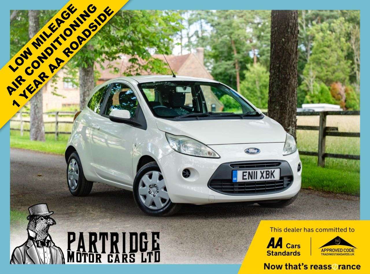 A 2011 FORD KA 1.2 Edge Hatchback 3dr Petrol Manual Euro 5 (s/s) (69 ps) LOW MILES, AIR CO A 2011 FORD KA 1.2 Edge Hatchback 3dr Petrol Manual Euro 5 (s/s) (69 ps) LOW MILES, AIR CO
