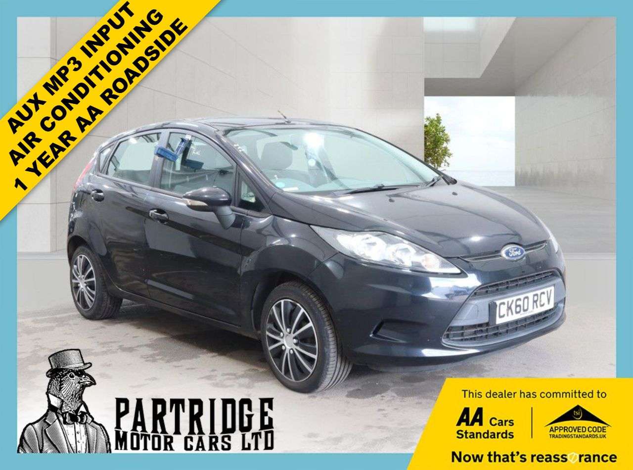 A 2010 FORD FIESTA 1.25 Edge Hatchback 5dr Petrol Manual (129 g/km, 81 bhp) AUX IMP3 IN, AIR C A 2010 FORD FIESTA 1.25 Edge Hatchback 5dr Petrol Manual (129 g/km, 81 bhp) AUX IMP3 IN, AIR C