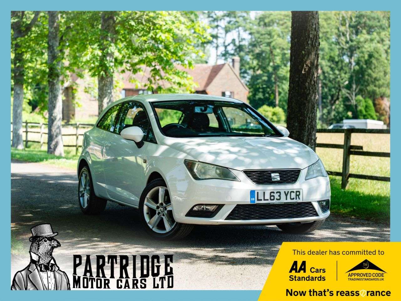 A 2014 SEAT IBIZA 1.4 Toca Sport Coupe 3dr Petrol Manual Euro 5 (85 ps) AIR CON, LOW MILES, A A 2014 SEAT IBIZA 1.4 Toca Sport Coupe 3dr Petrol Manual Euro 5 (85 ps) AIR CON, LOW MILES, A