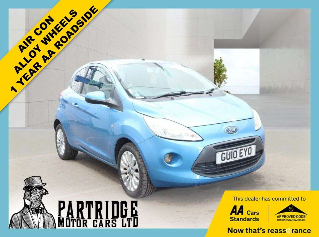 A 2010 FORD KA 1.2 Zetec Hatchback 3dr Petrol Manual Euro 4 (69 ps) AIR CON, LOW MILES, AL A 2010 FORD KA 1.2 Zetec Hatchback 3dr Petrol Manual Euro 4 (69 ps) AIR CON, LOW MILES, AL