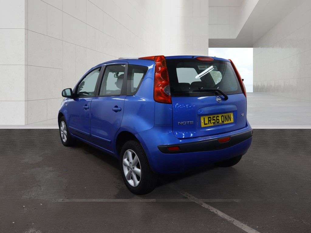 A 2006 NISSAN NOTE 1.4 16v SE Hatchback 5dr Petrol Manual (150 g/km, 87 bhp) AIR CON, ALLOY WH A 2006 NISSAN NOTE 1.4 16v SE Hatchback 5dr Petrol Manual (150 g/km, 87 bhp) AIR CON, ALLOY WH