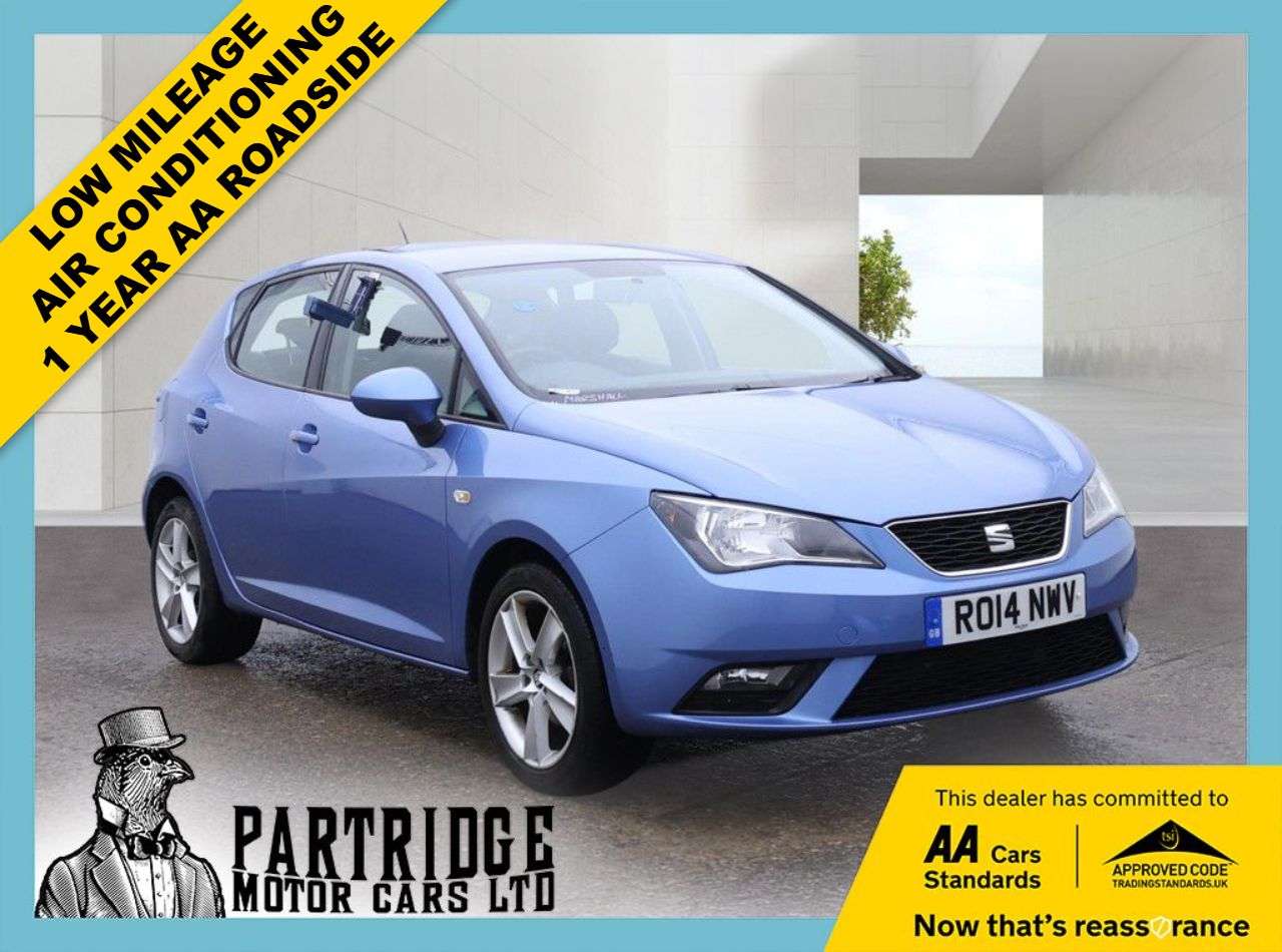 A 2014 SEAT IBIZA 1.4 Toca Hatchback 5dr Petrol Manual Euro 5 (85 ps) LOW MILEAGE, AIR CON, A A 2014 SEAT IBIZA 1.4 Toca Hatchback 5dr Petrol Manual Euro 5 (85 ps) LOW MILEAGE, AIR CON, A
